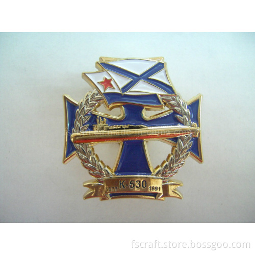 Screw Cap 3D Enamel Pin Badge